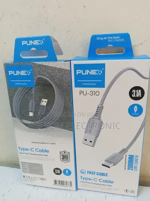 Type C Punex Fast Charging Cable. 2 Meter