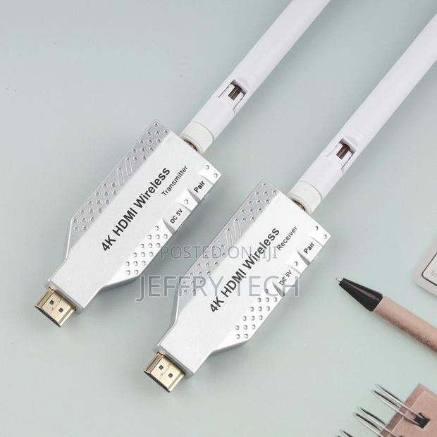 Wireless Hdmi Transmitter Receiver Extender Tv Video/Audio Adapter - thumbnail 3