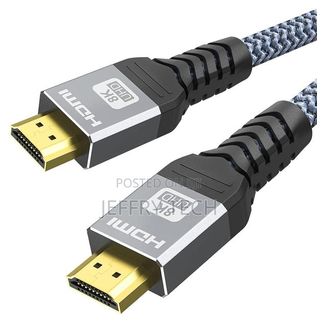  Hdmi 2.1 Cable 6.6ft/2m, at 60hz/ at 120hz High Speed 48gbps Long H