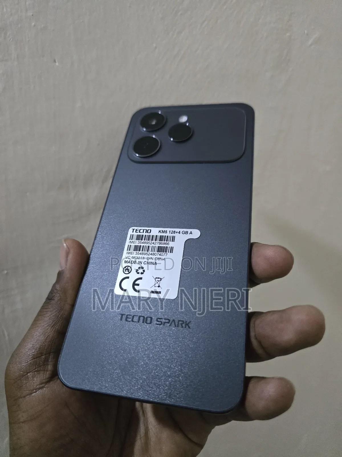 Tecno Spark 40 128 GB Black