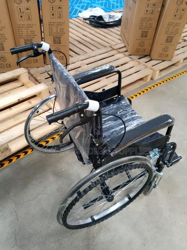 Standard Wheelchair (High-Quality, Foldable, and Durable) - main view