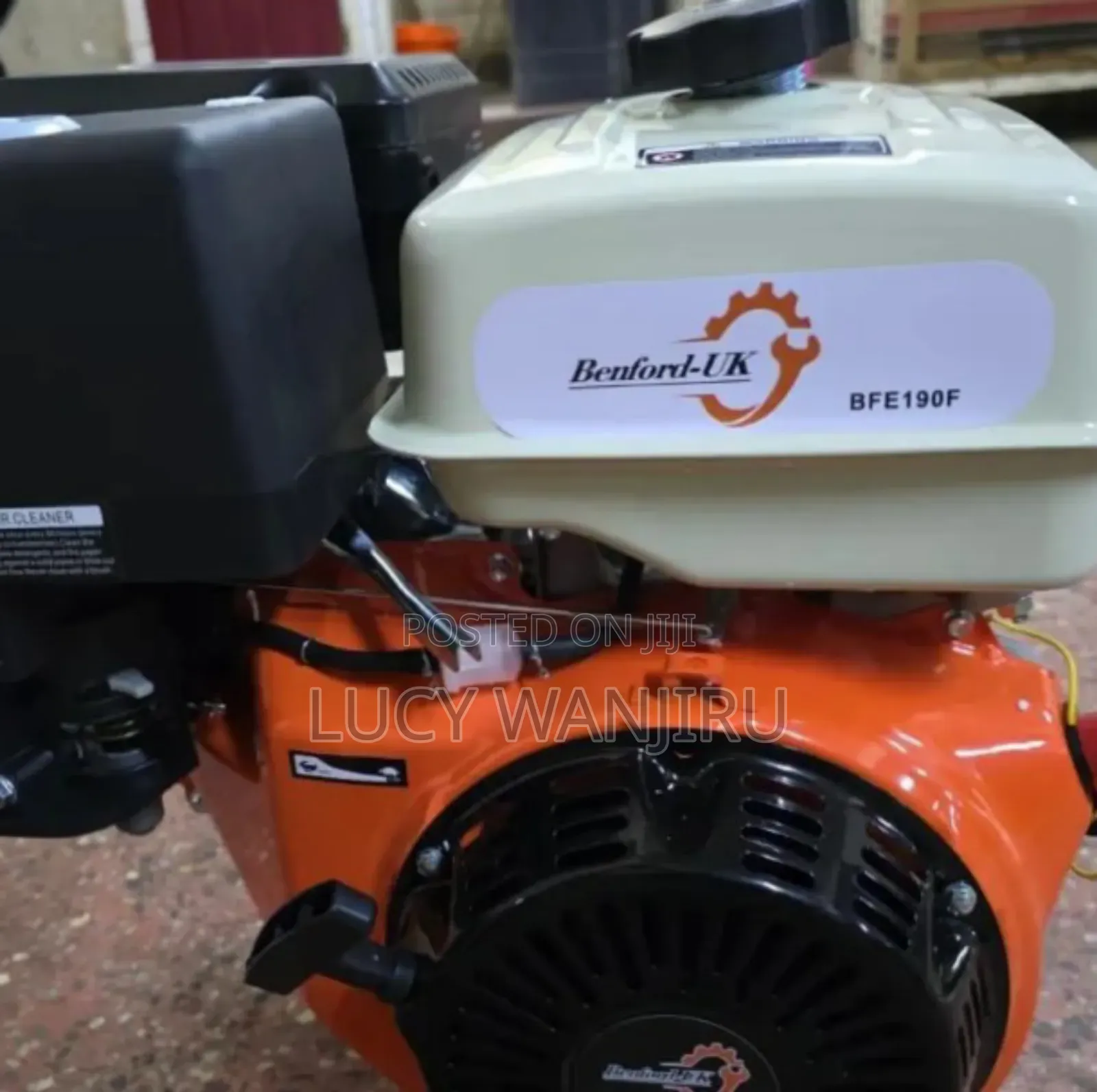 15hp Brenford Uk Petrol Driven Engine