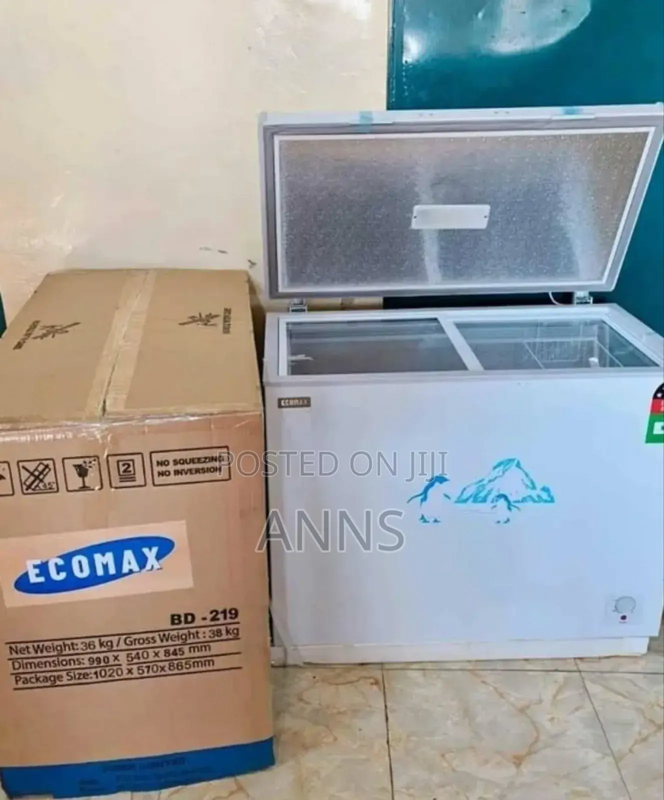 Ecomax 219 Litres Freezer