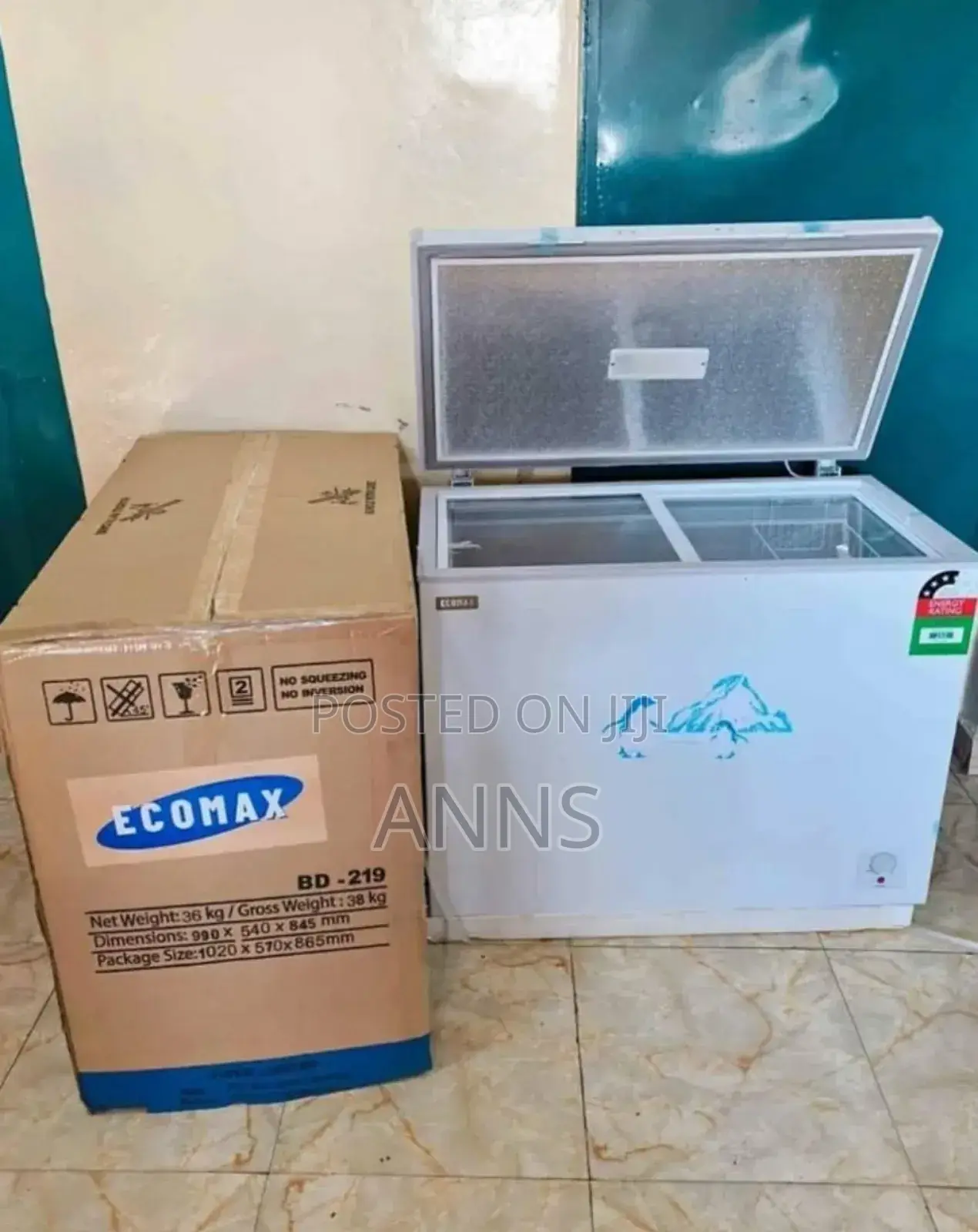 Brand New Ecomax 219 Chest Freezer