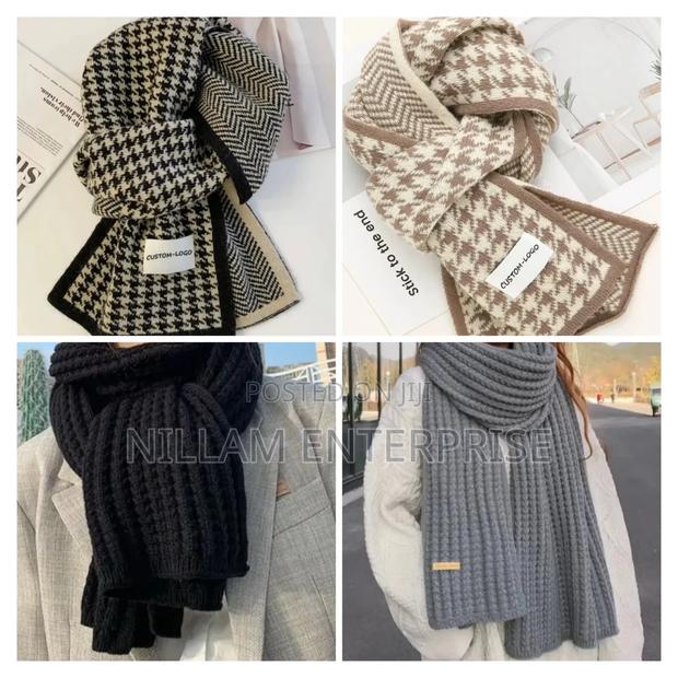 Quality Soft Knitted Scarf - main view