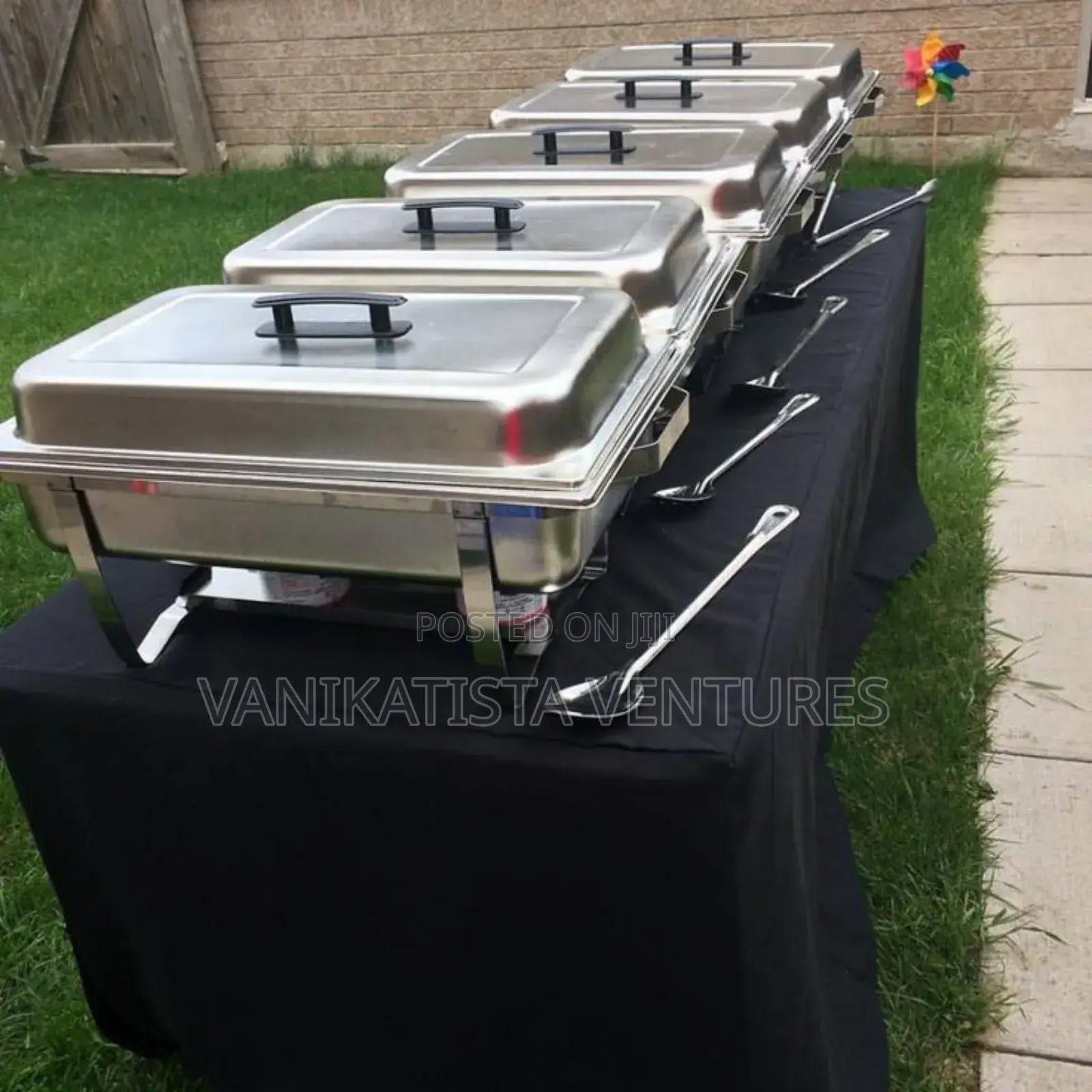 Cheff Dishes, Good Quality Food Warmer for Outdoor Cheffing Services
