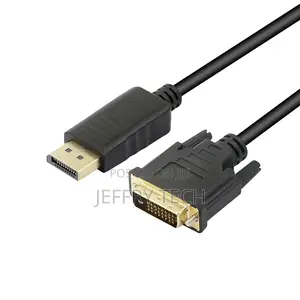 Displayport to Dvi Cable,High Speed Dp Male to Dvi 24+1 Male - 1.8m