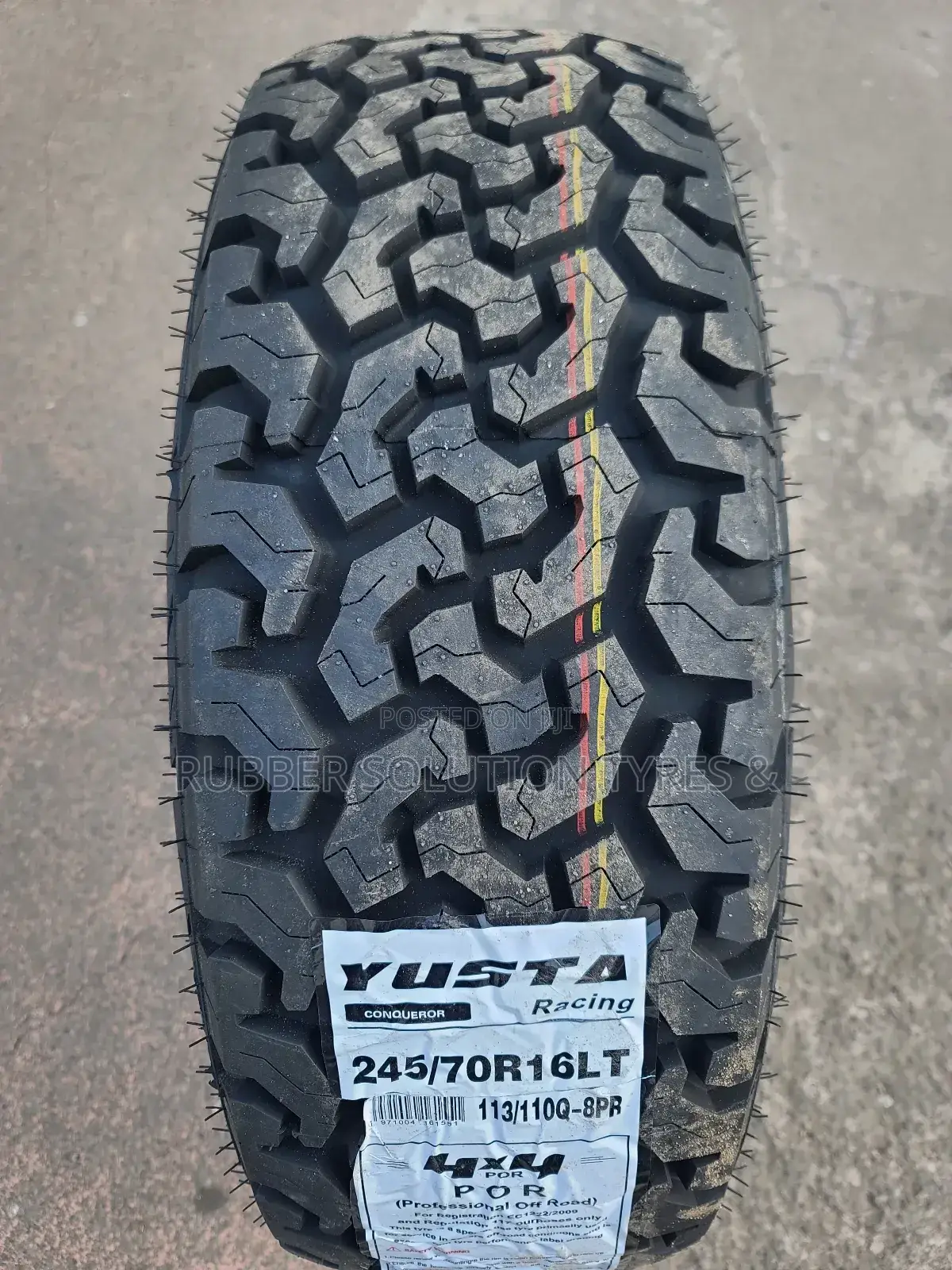 245 /70 R16 Yusta Tyres Lt8pr All-Terrain