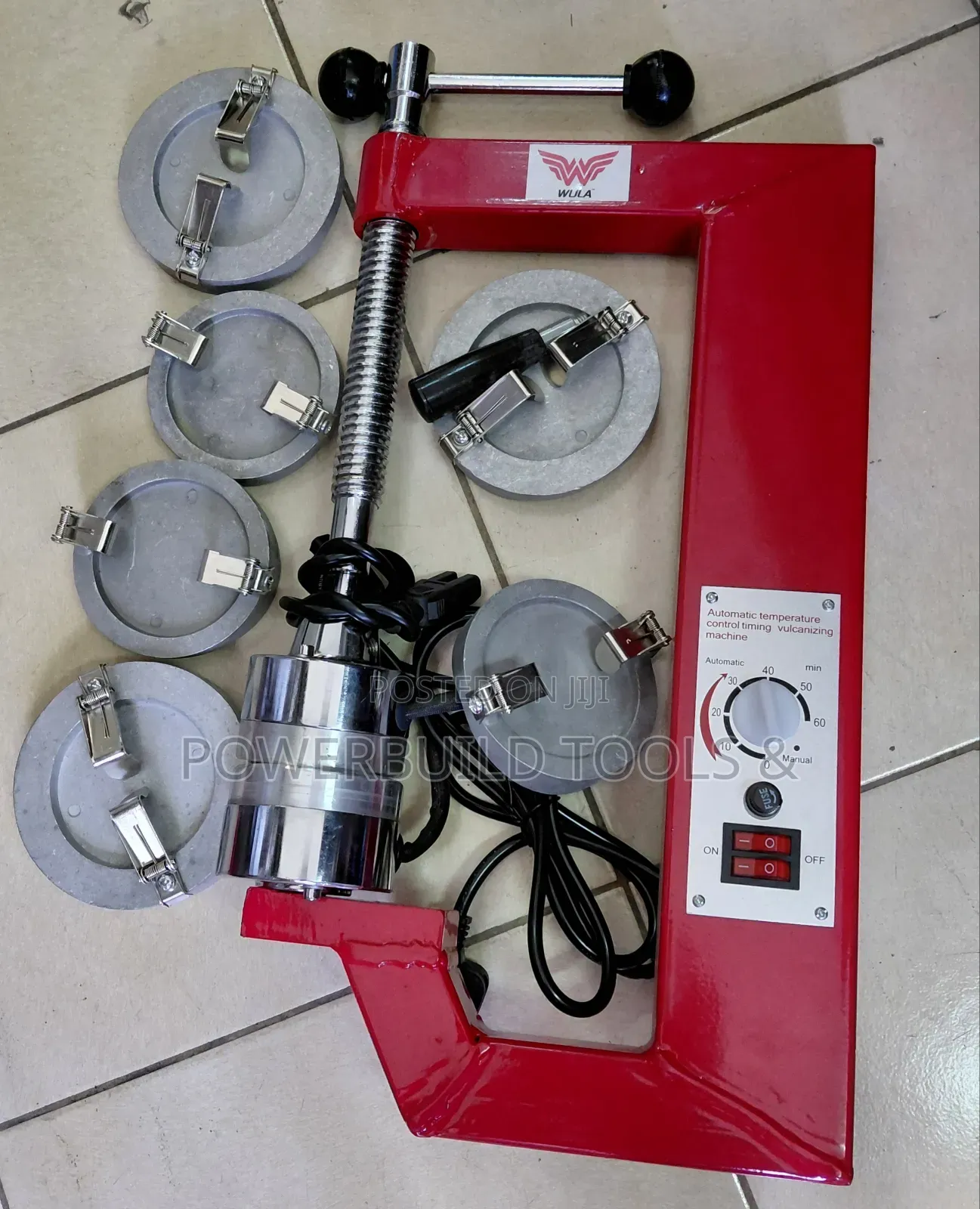 Medium Automatic Tyre Vulcanizer Machine With Complete Dyes