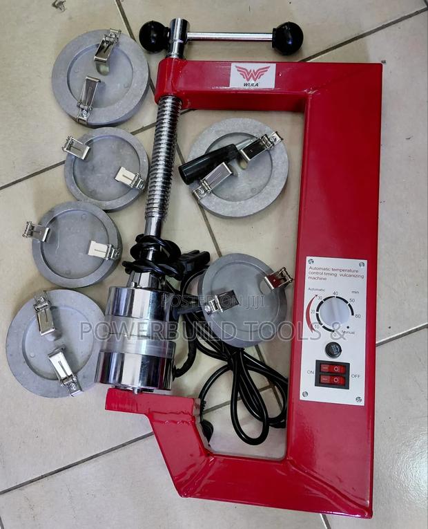 Medium Automatic Tyre Vulcanizer Machine With Complete Dyes - thumbnail 2
