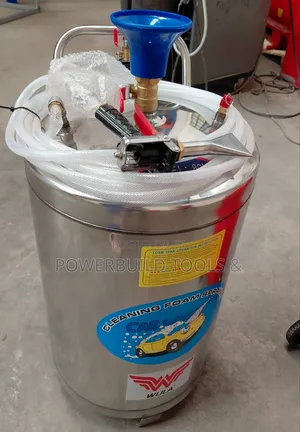 80l Stainless Steel Foam Dispenser For Exquisite Carwash Cleaning