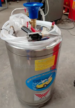 80l Stainless Steel Foam Dispenser For Exquisite Carwash Cleaning