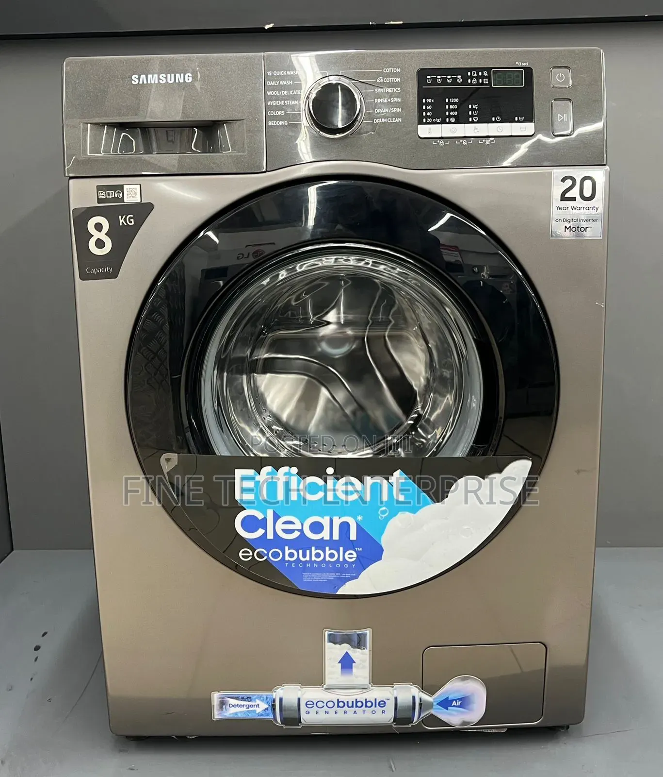 Samsung 8kg Wash and Spin Washing Machine