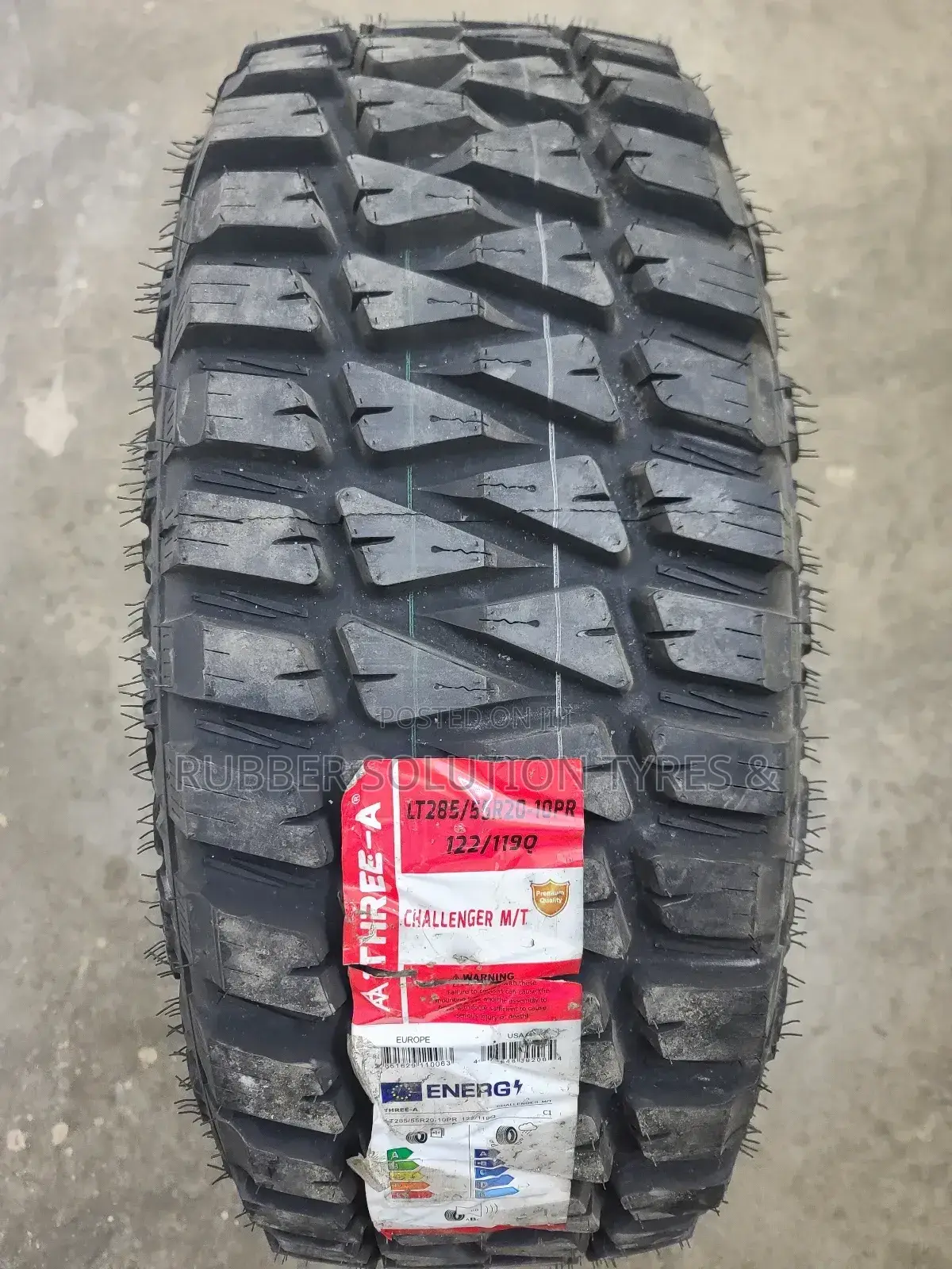285/55r20 Three-a Tyres M/T Mud-Truck10pr