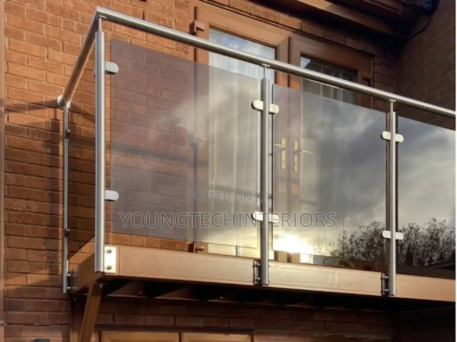 Stainless Stairs and Balcony