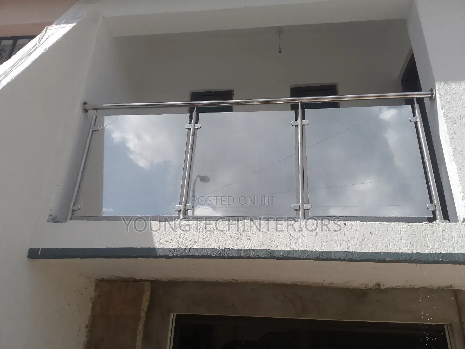 Stainless Stairs and Balcony