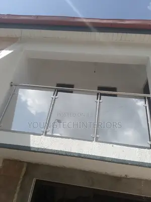 Stainless Stairs and Balcony