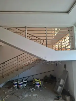 Stainless Stairs and Balcony