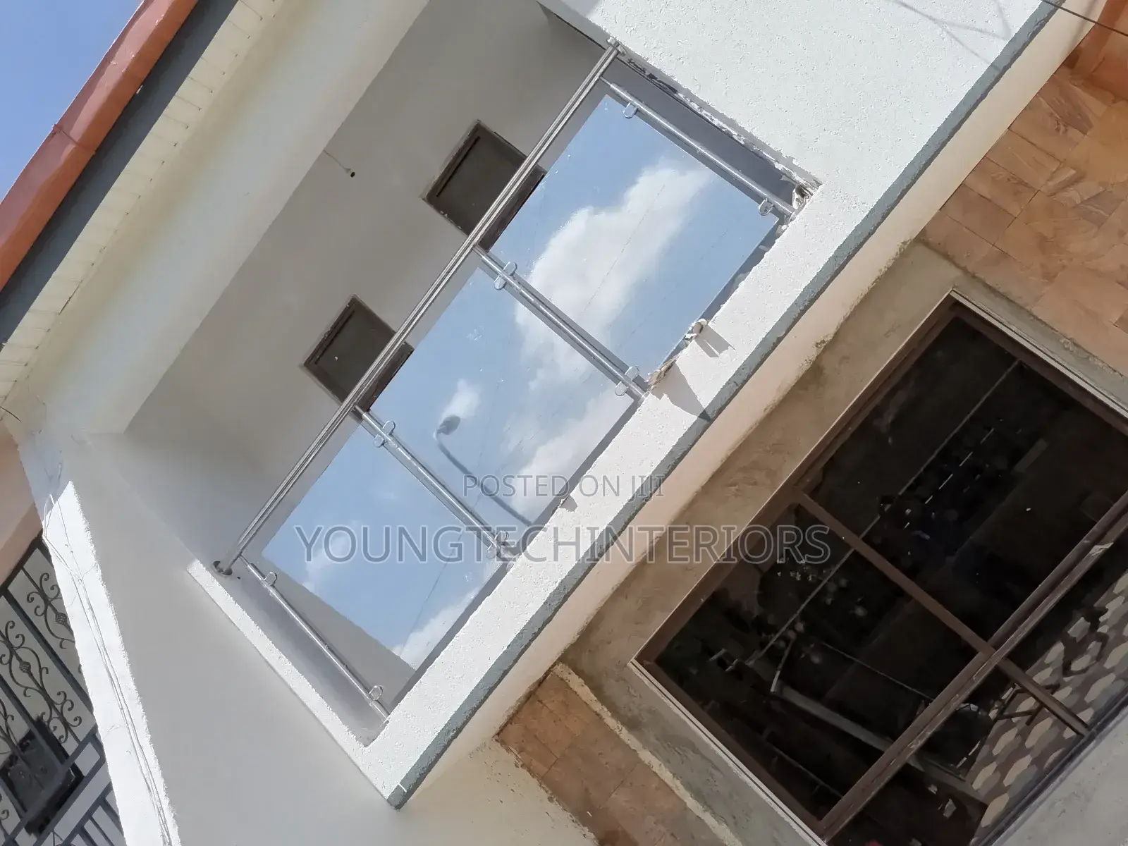 Stainless Stairs and Balcony
