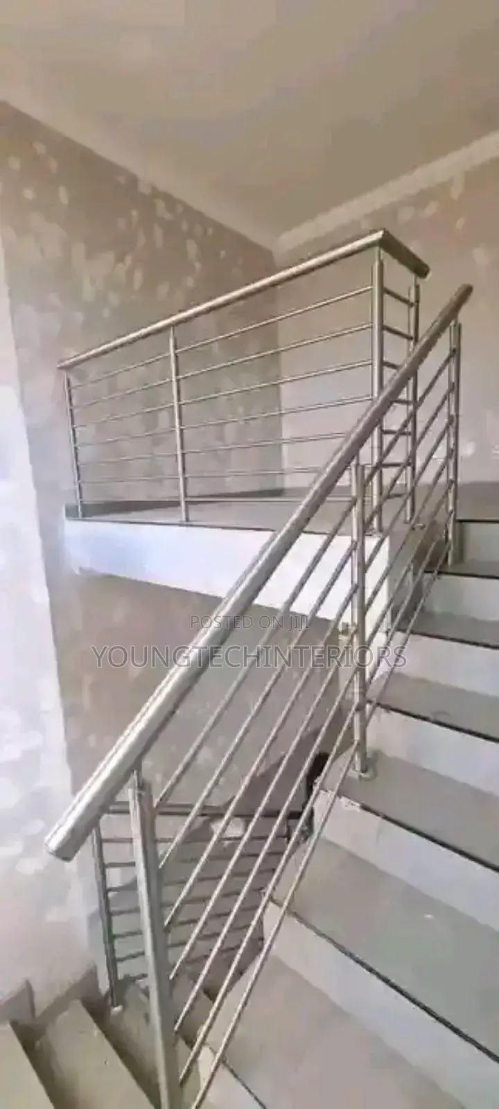 Stainless Stairs and Balcony