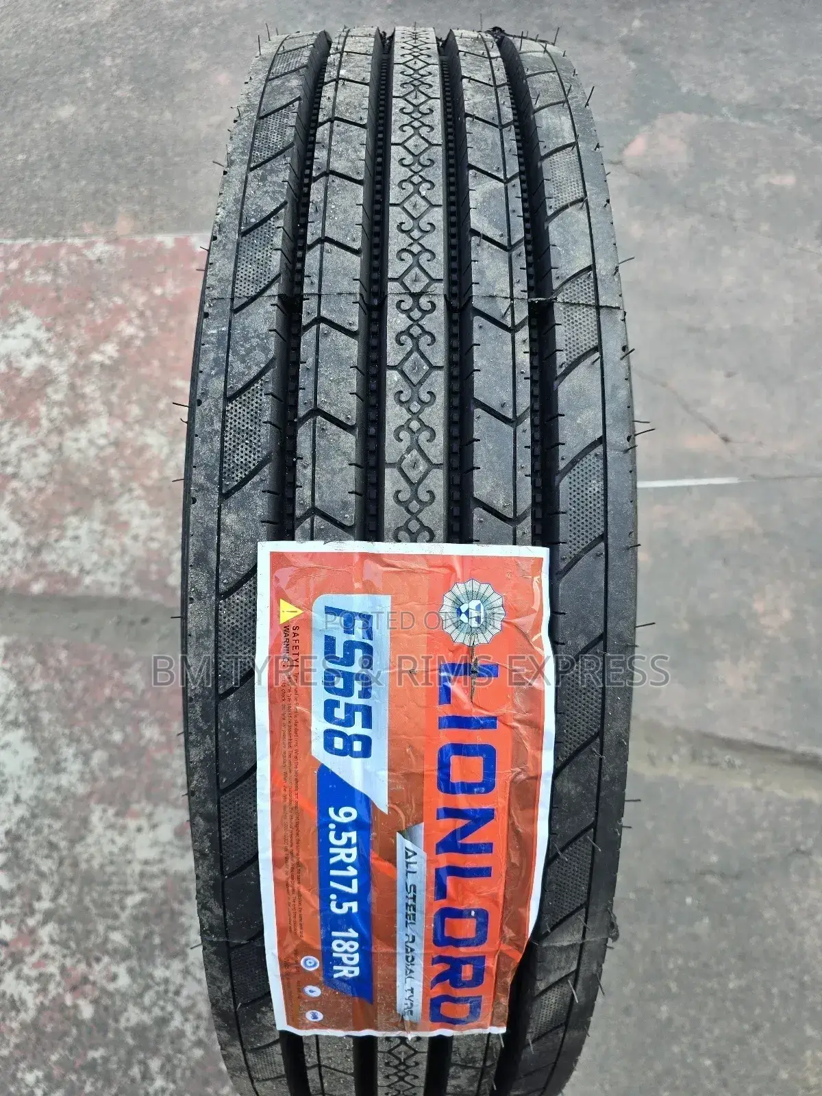 9.5 R17. 5 Lionlord Tyres (Highway) Commercial.
