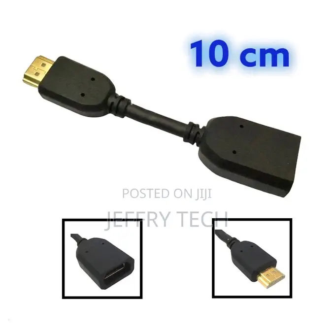 Hdmi Male to Female Extension Cable (10cm)