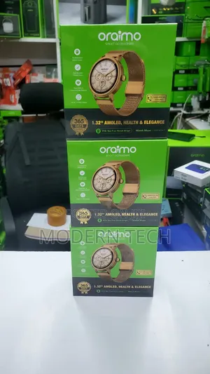 Oraimo Watch Muse 1.32” Amoled Ip68 Smart Watch Osw 831n