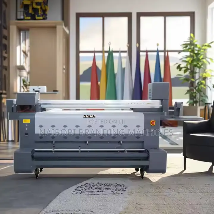 2m Large Format Flag Printer With 4pcs Epson I3200 A1 Print Heads