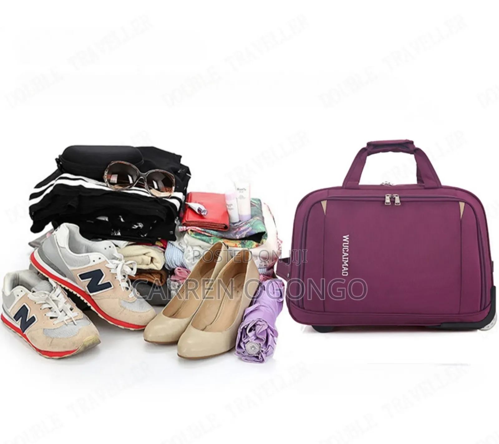 Rolling Suitcase Trolley Travelling Bags