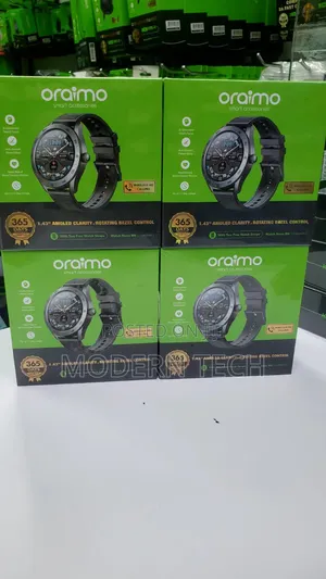 Oraimo Watch Nova Rn 1.43'' Amoled Rotating Bezel Control Smart Watch