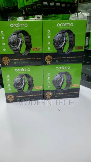 Oraimo Watch Nova Rn Amoled Rotating Bezel Control Smart Watch.