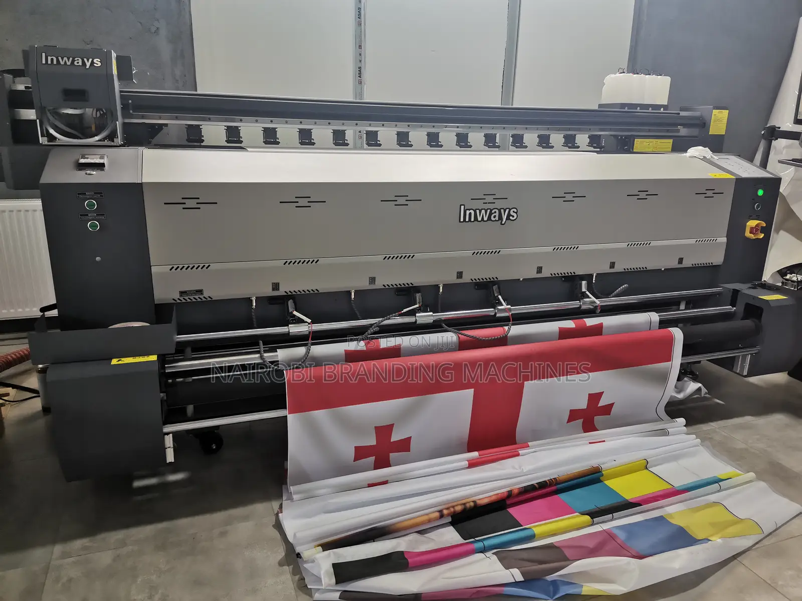 Dual-Head High-Speed Direct Printing Inkjet Machine