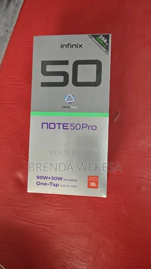 New Infinix Note 50 Pro 4G 256 GB Gray