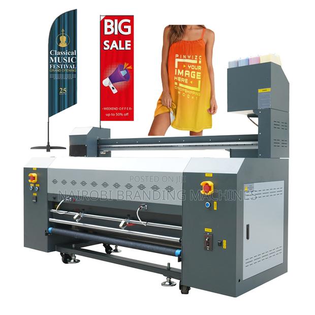 Digital Inkjet Dye Sublimation Textile Flag Printer Machine