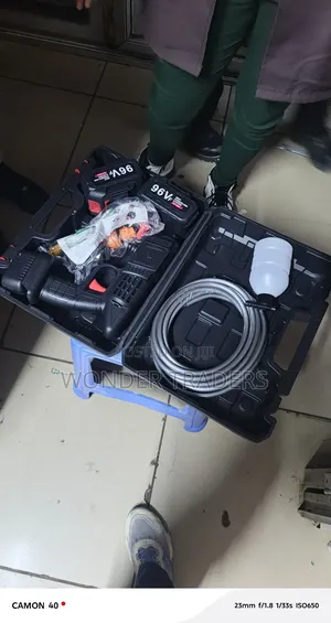 Wireless Rechargeable Car Wash Gun Portable High Pressure Jet