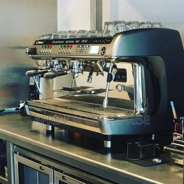 Two Groups Coffee Maker Machine - main view