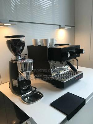 Commercial Single Group Expresso Coffee Maker and Coffee Grinder. - thumbnail 2