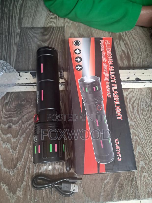 Aluminum Alloy Flashlight Torch - main view