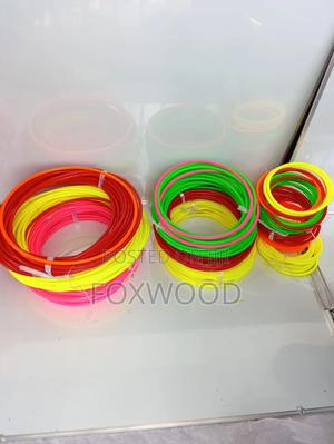 12 PCS Multicolor Plastic for Ring Toss 15cm - thumbnail 2