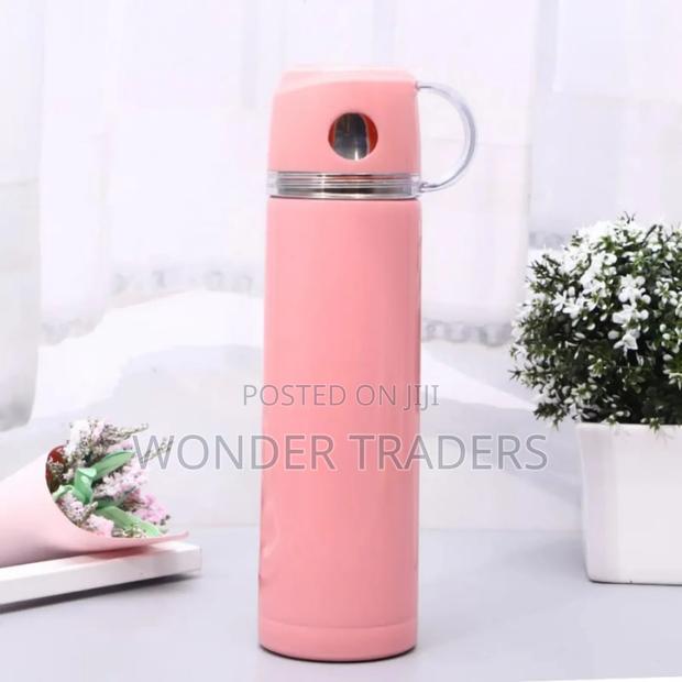 *Double Wall Stainless Steel 500ml Water Botte
