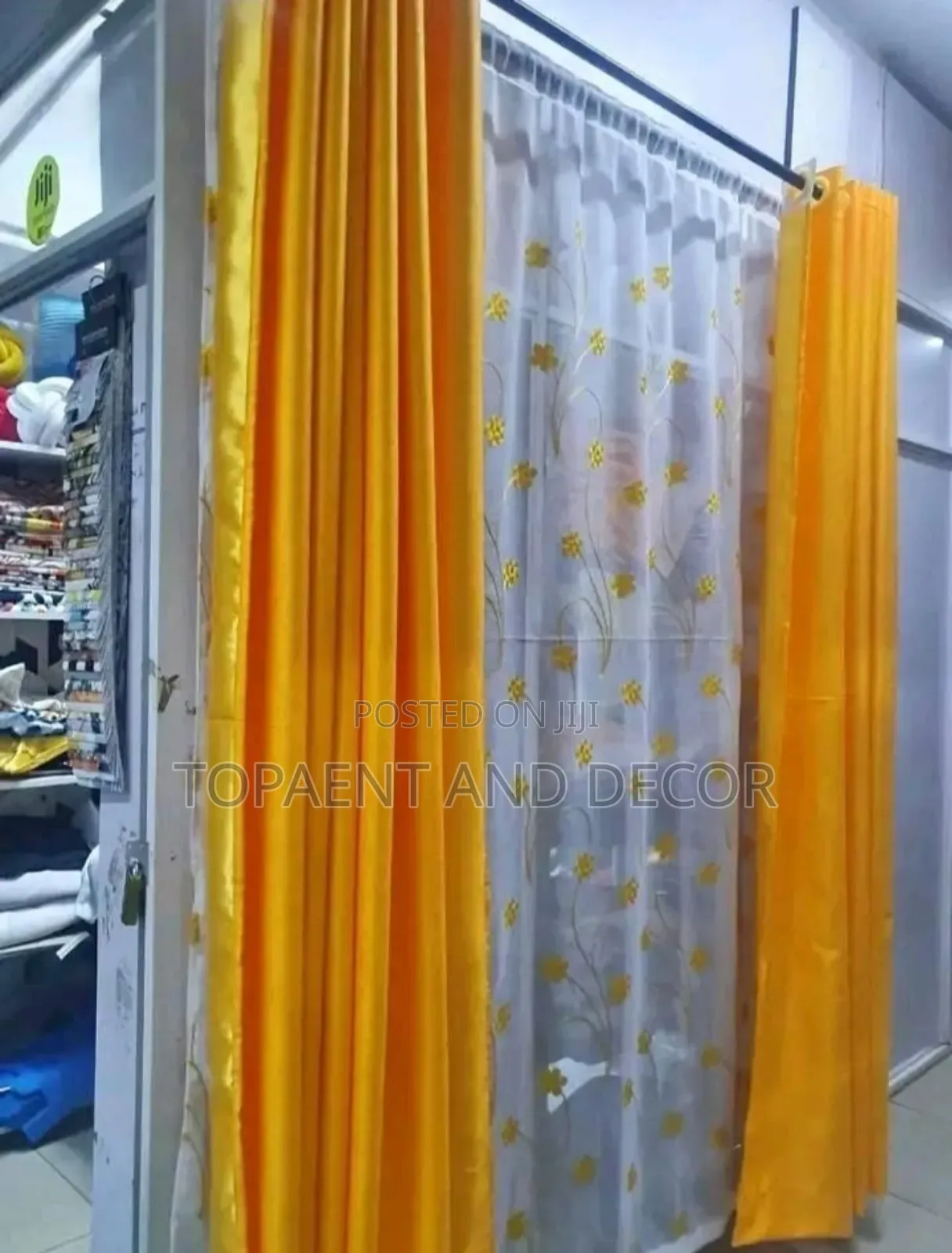 Mustard Yellow Patterned Curtains for a Stylish Home
