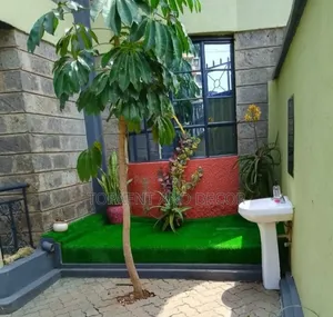 Small Outdoor Corridor Long Term Use Artificial Grass Carpet