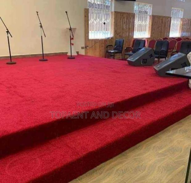 Stylish 8mm Thick Pulpit Wall to Wall Carpet