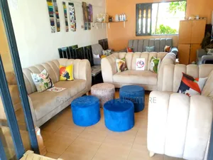 Modern Beige Sofa Set