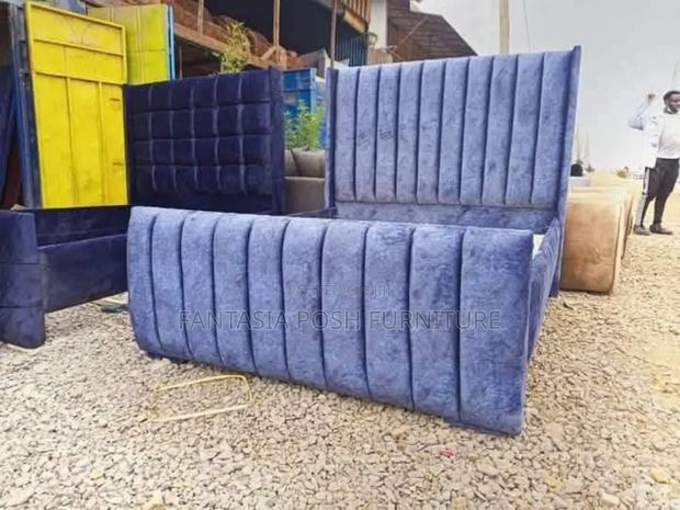 5 by 6 Premium Chesterfield Bed - Discounted Sale