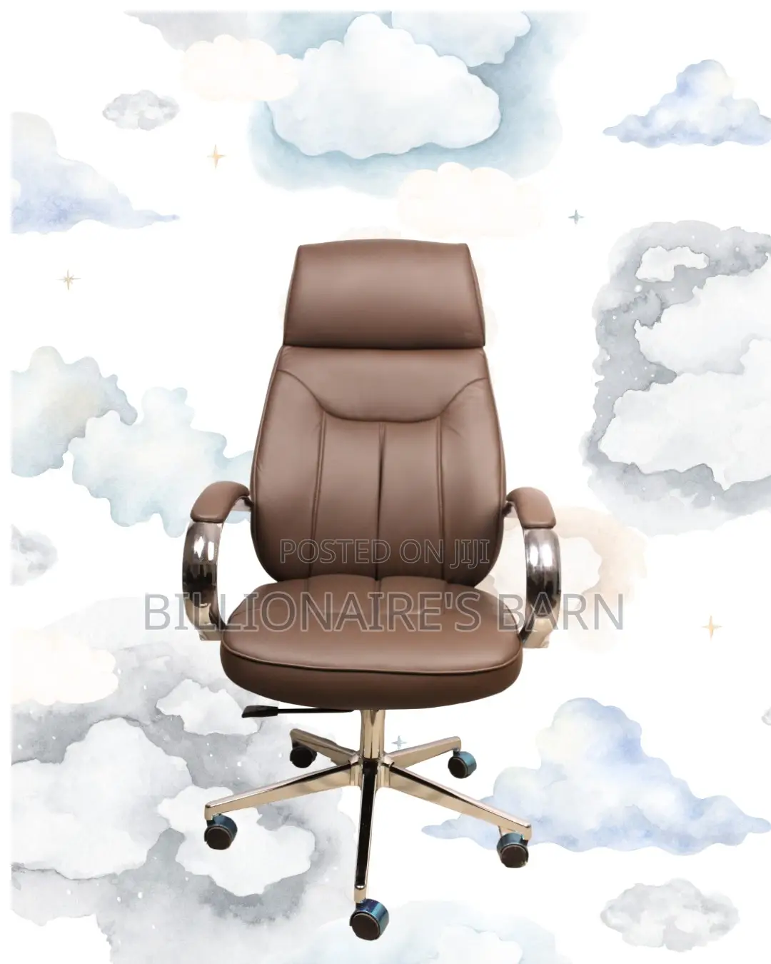 Comfort Executive Brown Ergonomic Office | Nairobi Delivery Guaranteed
