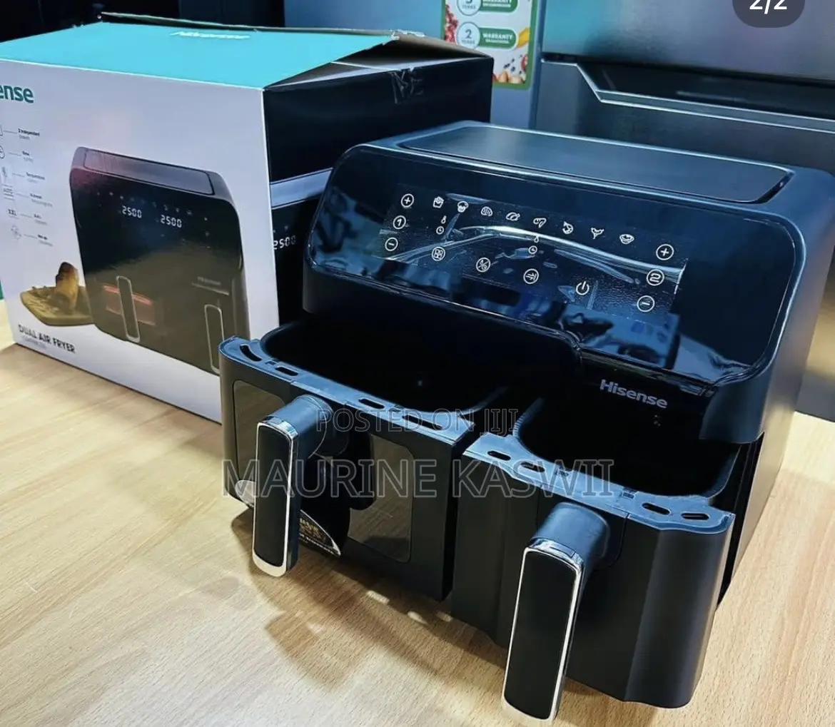 Dual Airfryer Hisense 8.6l