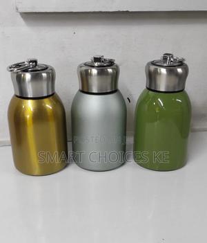 Cute 320ml Small Kids Insulated Leak Proof Thermal Milk Pot