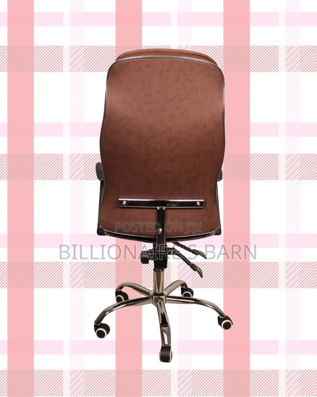 Swivel Leather Chair Compact — Office | Same-day Delivery Available