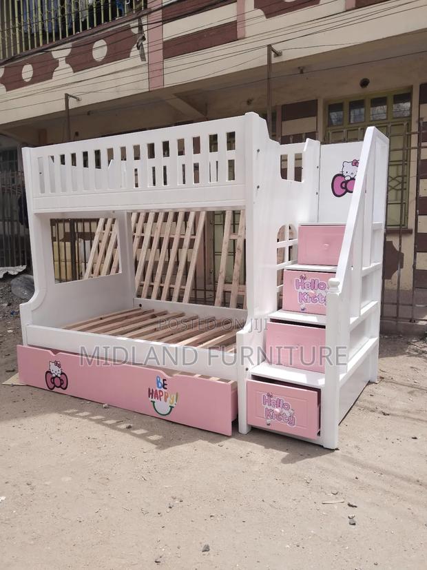 Double Decker Bunk Bed Children Furniture in Kenya - main view